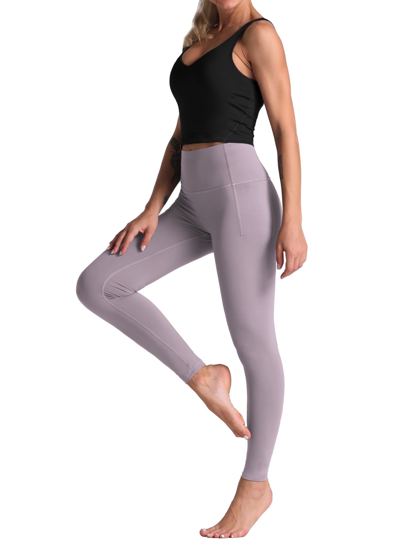 Dragon Fit High Waisted Leggings for Women Tummy Control Workout Running Yoga Pants with Pockets Empower Wellness Fitness