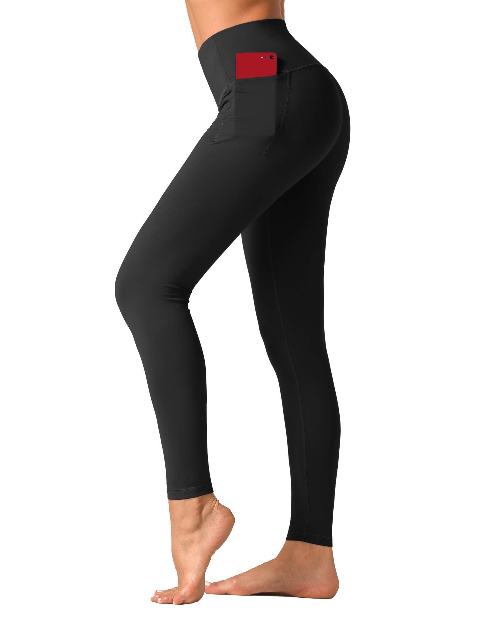 Dragon Fit High Waisted Leggings for Women Tummy Control Workout Running Yoga Pants with Pockets Empower Wellness Fitness