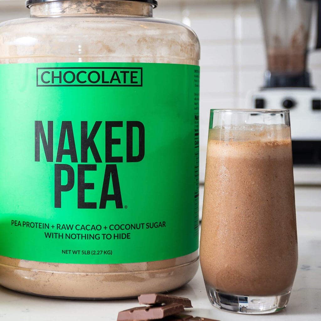 Naked Pea - Pea Protein Isolate from North American Farms - Plant Based, Vegetarian & Vegan Protein. Easy to Digest, Speeds Muscle Recovery - Non-GMO, No Lactose, No Soy and Gluten Free - 15 Servings Empower Wellness Fitness