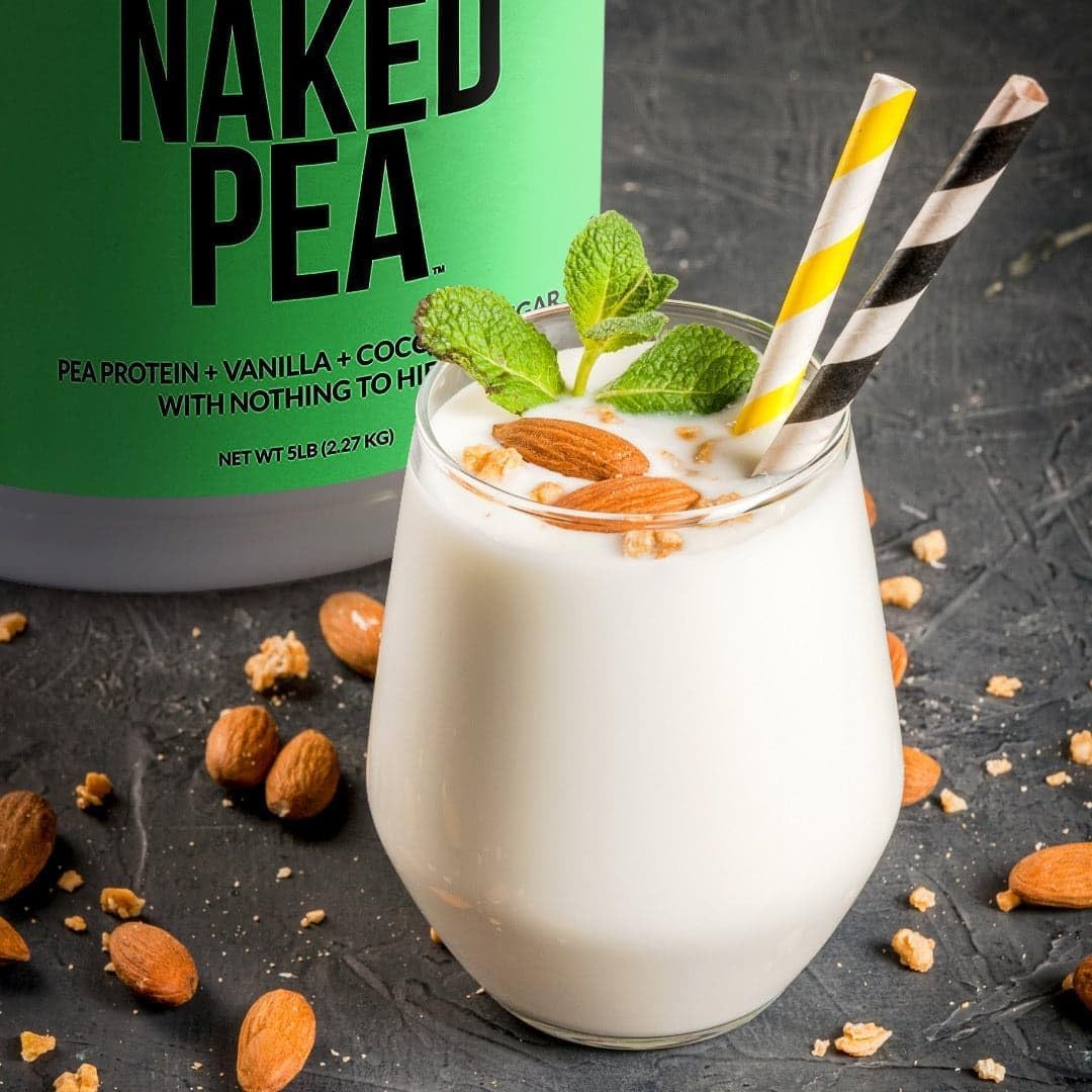 Naked Pea - Pea Protein Isolate from North American Farms - Plant Based, Vegetarian & Vegan Protein. Easy to Digest, Speeds Muscle Recovery - Non-GMO, No Lactose, No Soy and Gluten Free - 15 Servings Empower Wellness Fitness