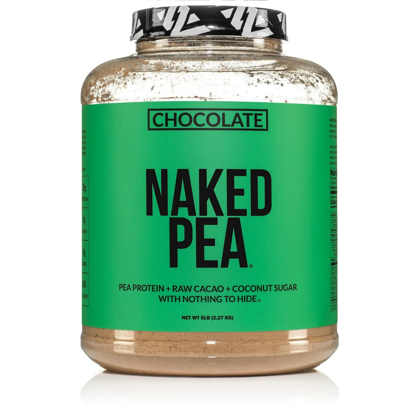 Naked Pea - Pea Protein Isolate from North American Farms - Plant Based, Vegetarian & Vegan Protein. Easy to Digest, Speeds Muscle Recovery - Non-GMO, No Lactose, No Soy and Gluten Free - 15 Servings Empower Wellness Fitness