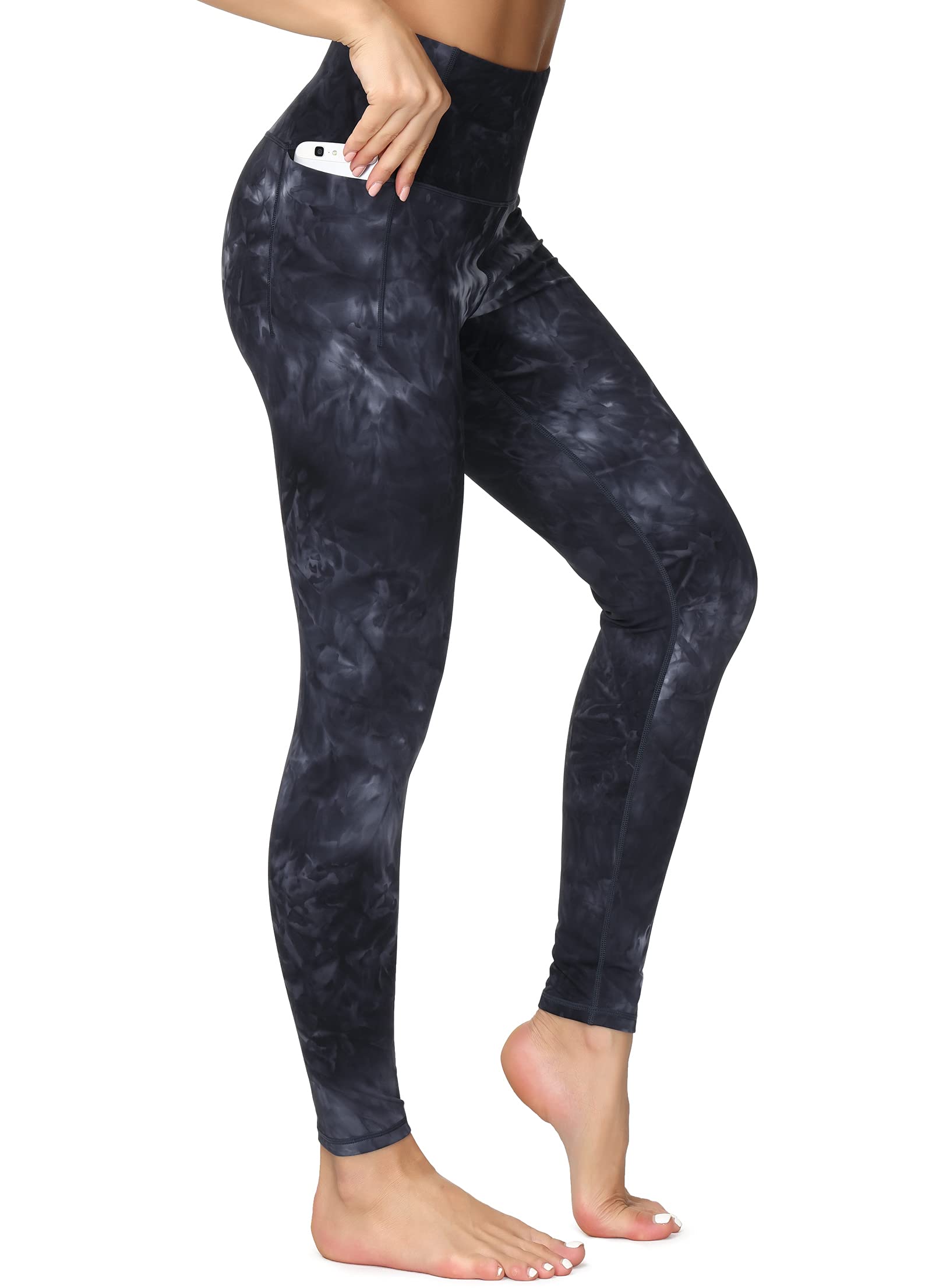 Dragon Fit High Waisted Leggings for Women Tummy Control Workout Running Yoga Pants with Pockets Empower Wellness Fitness