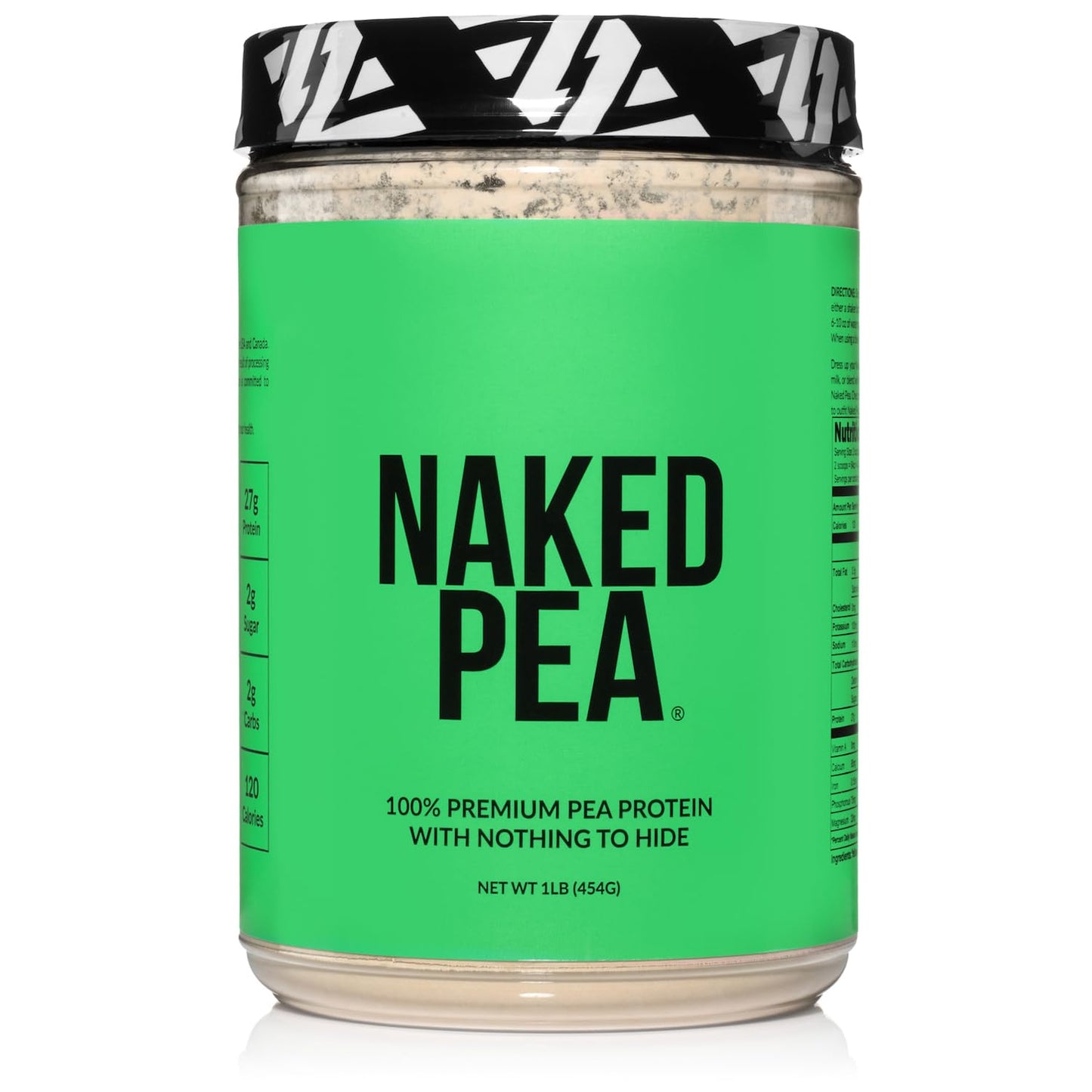 Naked Pea - Pea Protein Isolate from North American Farms - Plant Based, Vegetarian & Vegan Protein. Easy to Digest, Speeds Muscle Recovery - Non-GMO, No Lactose, No Soy and Gluten Free - 15 Servings Empower Wellness Fitness