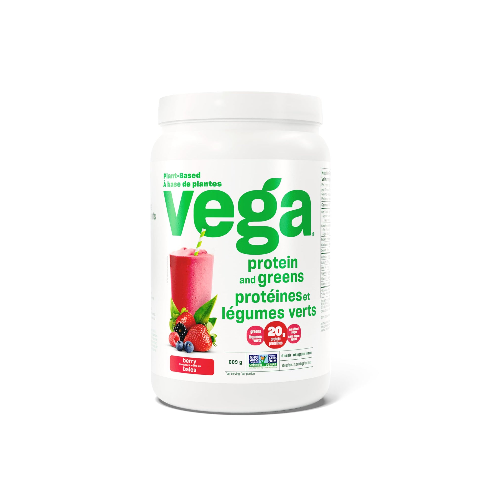 Vega Protein and Greens Chocolate (19 Servings) Plant Based Protein Powder Plus Veggies, Vegan, Non GMO, Pea Protein For Women and Men, 618g (Packaging May Vary) Empower Wellness Fitness