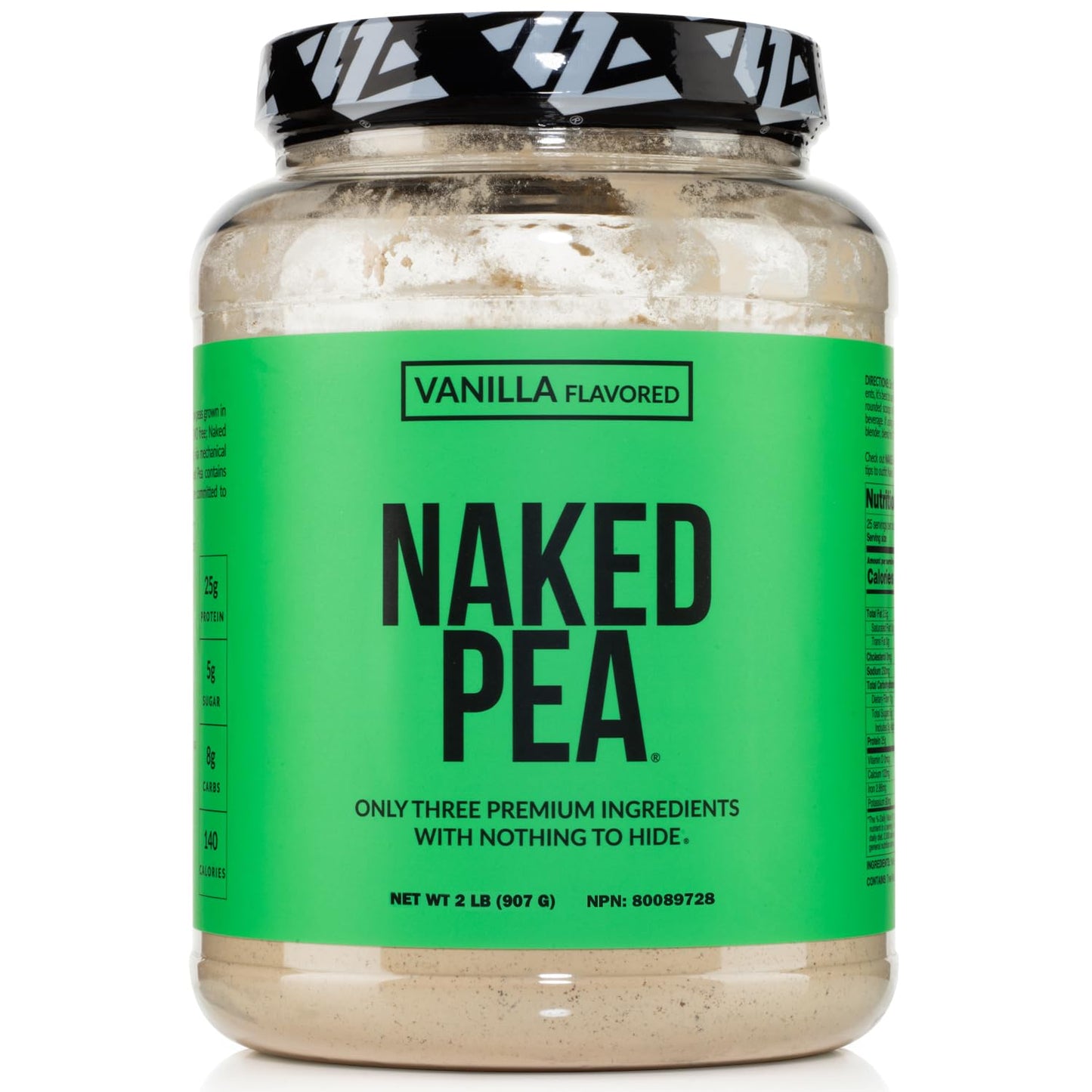 Naked Pea - Pea Protein Isolate from North American Farms - Plant Based, Vegetarian & Vegan Protein. Easy to Digest, Speeds Muscle Recovery - Non-GMO, No Lactose, No Soy and Gluten Free - 15 Servings Empower Wellness Fitness