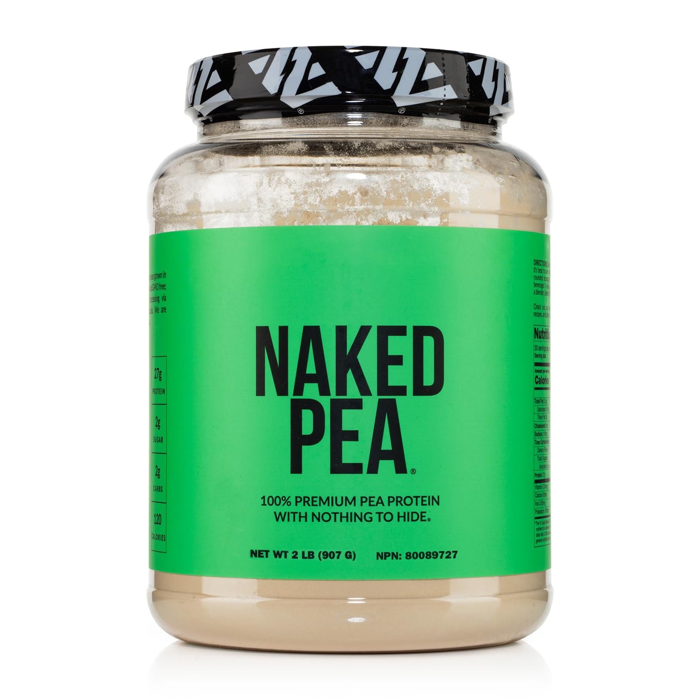 Naked Pea - Pea Protein Isolate from North American Farms - Plant Based, Vegetarian & Vegan Protein. Easy to Digest, Speeds Muscle Recovery - Non-GMO, No Lactose, No Soy and Gluten Free - 15 Servings Empower Wellness Fitness