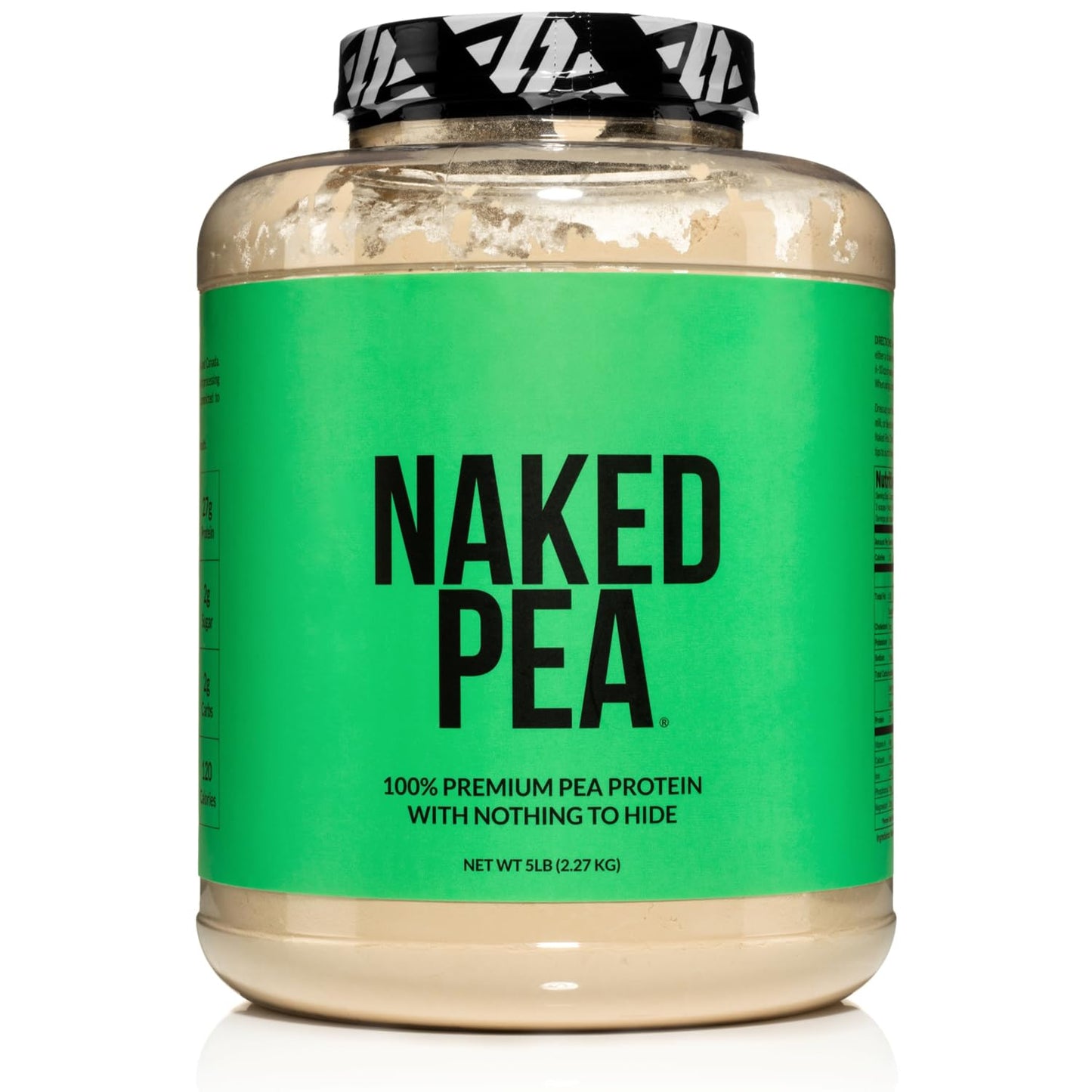 Naked Pea - Pea Protein Isolate from North American Farms - Plant Based, Vegetarian & Vegan Protein. Easy to Digest, Speeds Muscle Recovery - Non-GMO, No Lactose, No Soy and Gluten Free - 15 Servings Empower Wellness Fitness