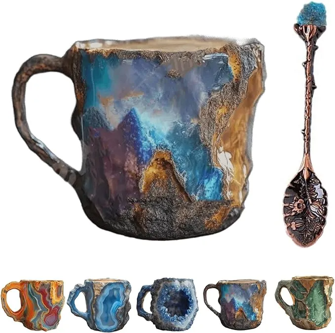 Last 4 hours 57% OFF - 2024 New Mineral Crystal Coffee Mugs - 🎁Buy 2 Free Shipping Shop1104197161 Store