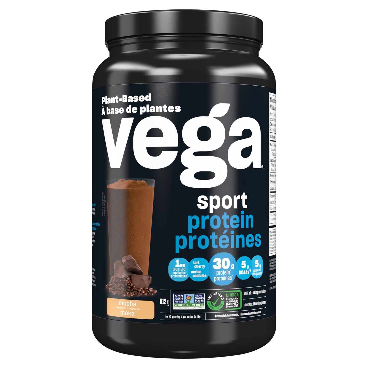 Vega Sport Protein Vegan Protein Powder, Vanilla (20 Servings) BCAAs, Amino Acid, Keto Friendly, Tart Cherry, Gluten Free, Non GMO Pea Protein for Women and Men, 828 g (Pack of 1)(Packaging May Vary) Empower Wellness Fitness