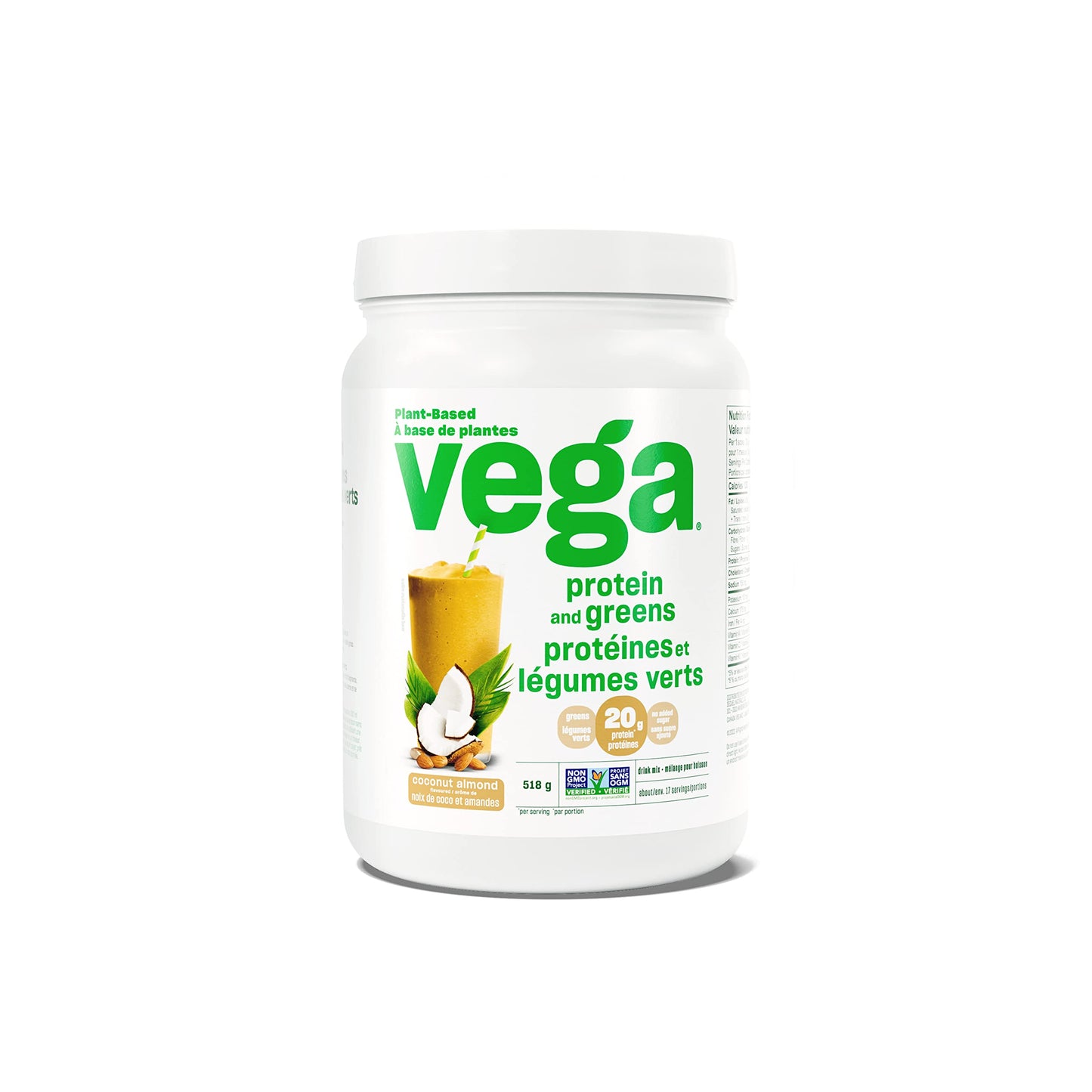 Vega Protein and Greens Chocolate (19 Servings) Plant Based Protein Powder Plus Veggies, Vegan, Non GMO, Pea Protein For Women and Men, 618g (Packaging May Vary) Empower Wellness Fitness