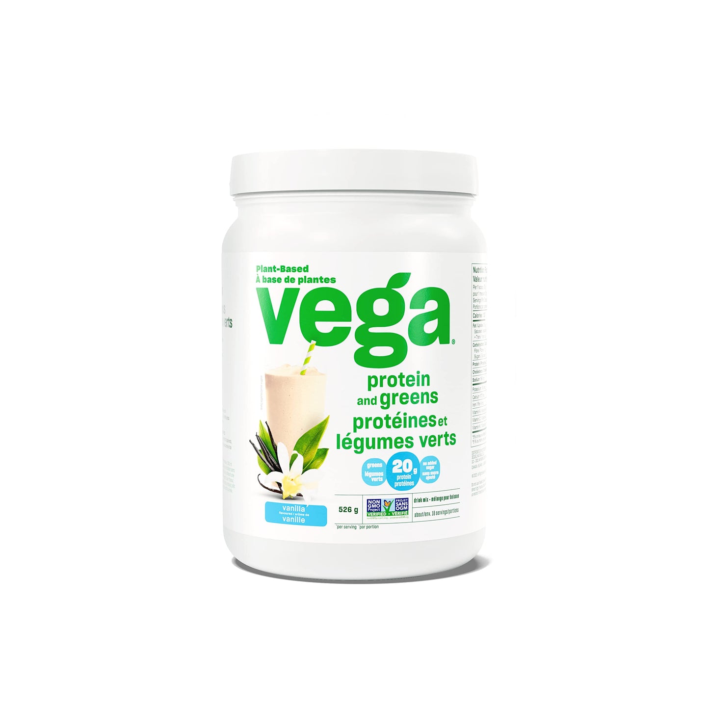 Vega Protein and Greens Chocolate (19 Servings) Plant Based Protein Powder Plus Veggies, Vegan, Non GMO, Pea Protein For Women and Men, 618g (Packaging May Vary) Empower Wellness Fitness