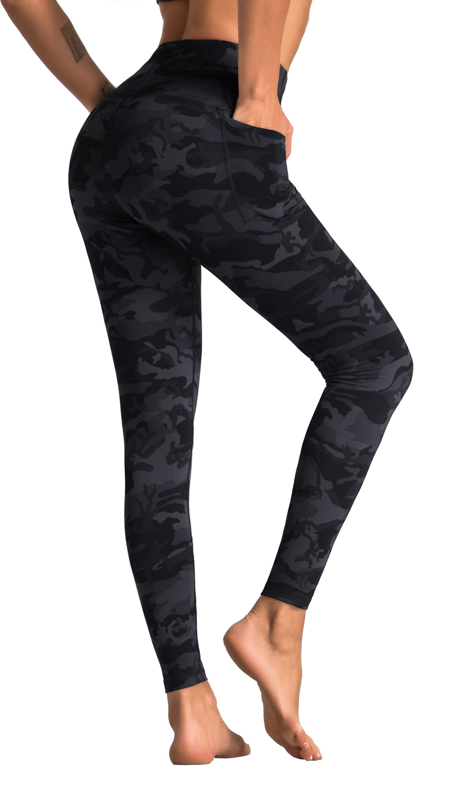 Dragon Fit High Waisted Leggings for Women Tummy Control Workout Running Yoga Pants with Pockets Empower Wellness Fitness