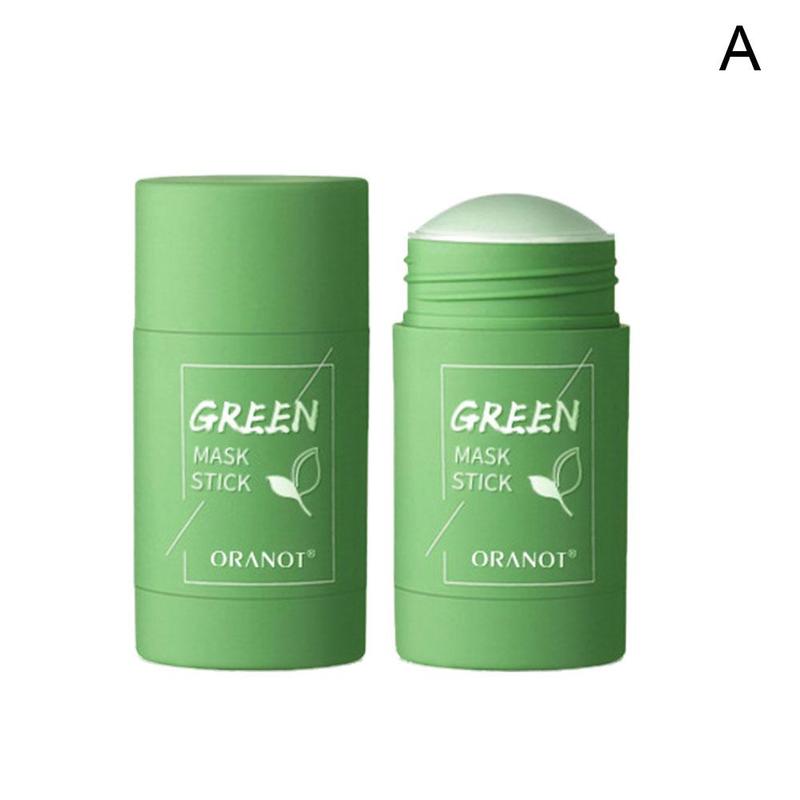 Cleansing Green Stick Green Tea Stick Mask Purifying Clay Stick Mask Oil Control Anti-acne Eggplant Skin Care Whitening eprolo