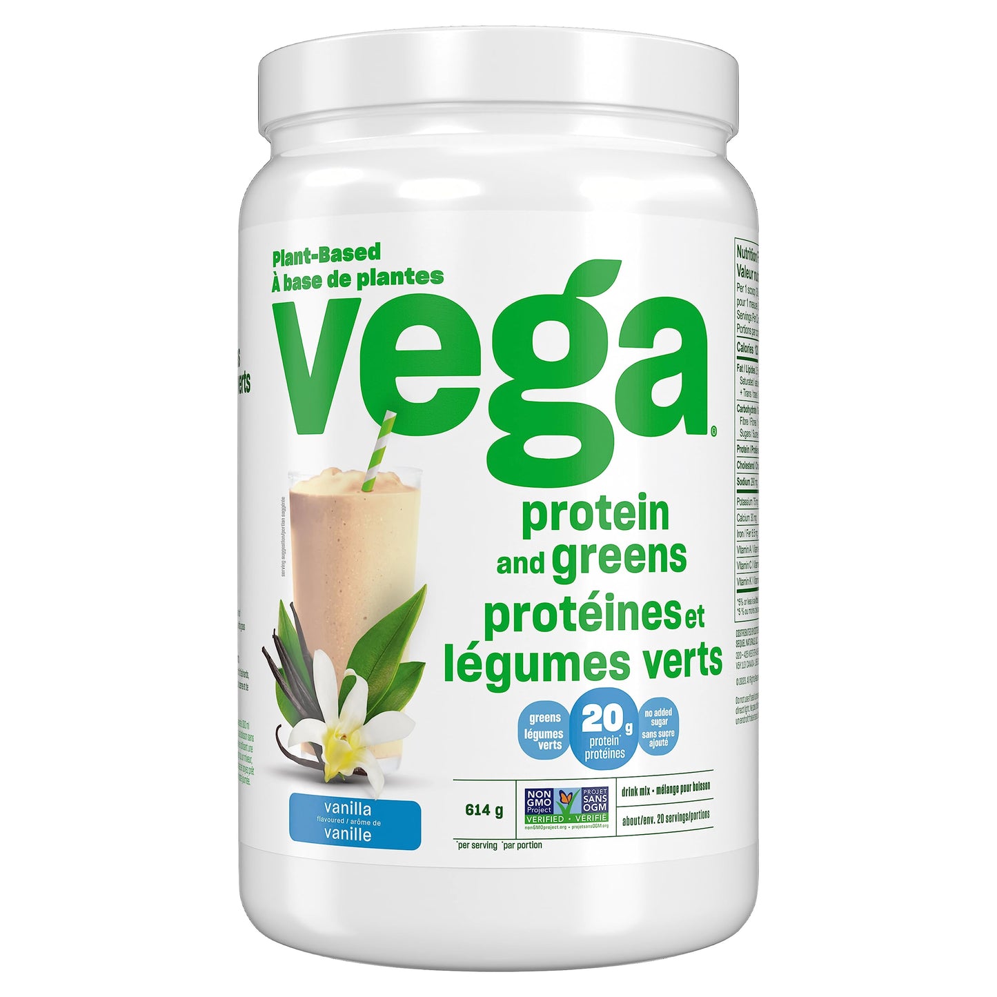 Vega Protein and Greens Chocolate (19 Servings) Plant Based Protein Powder Plus Veggies, Vegan, Non GMO, Pea Protein For Women and Men, 618g (Packaging May Vary) Empower Wellness Fitness