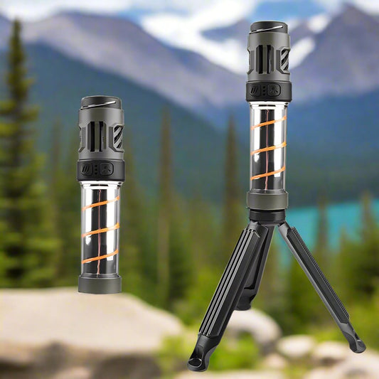 LED Mosquito Repellent Camping Light – Multifunctional Outdoor Flashlight with Tripod eprolo