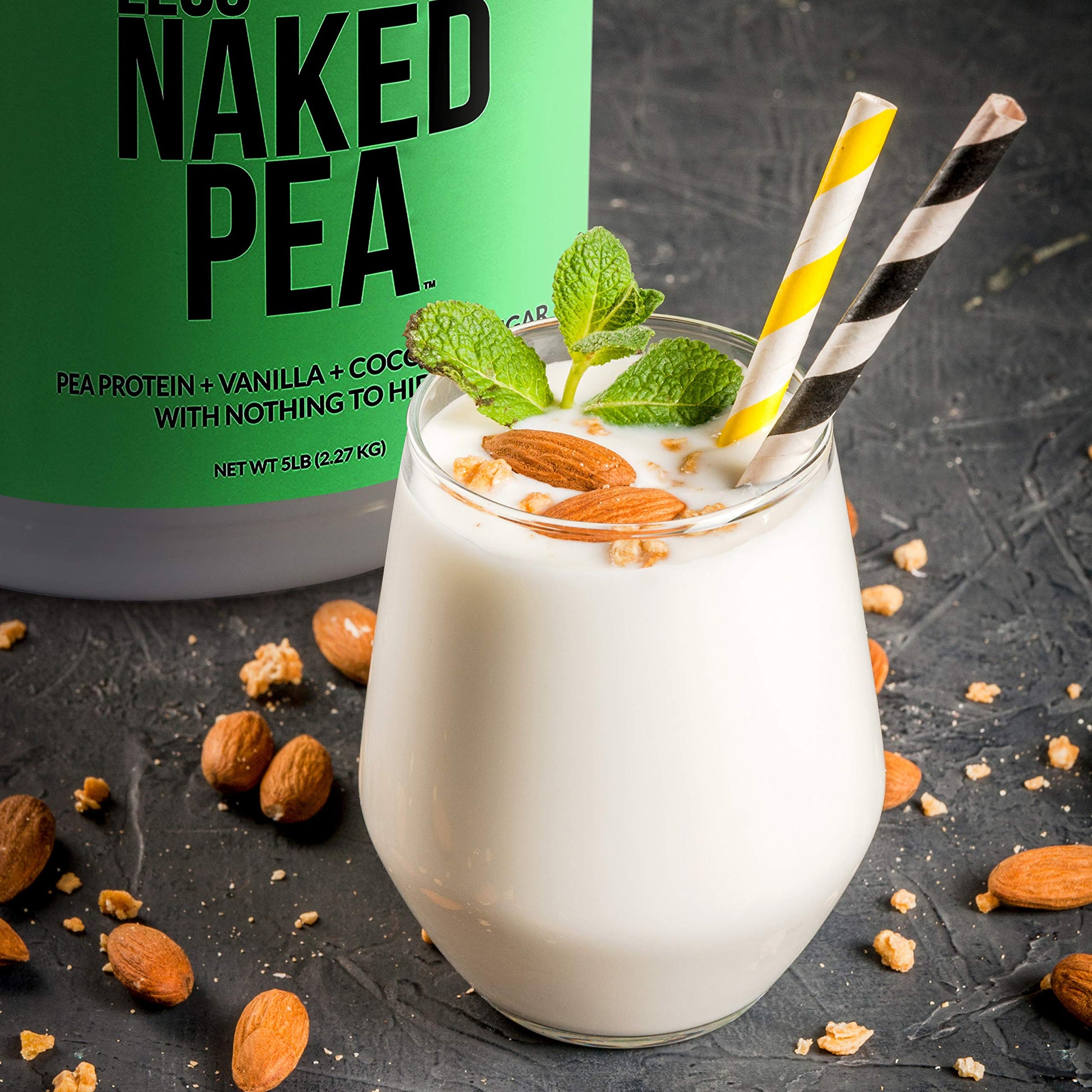 Naked Pea - Pea Protein Isolate from North American Farms - Plant Based, Vegetarian & Vegan Protein. Easy to Digest, Speeds Muscle Recovery - Non-GMO, No Lactose, No Soy and Gluten Free - 15 Servings Empower Wellness Fitness