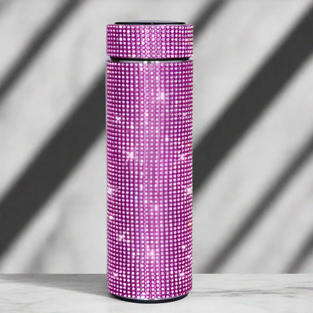 ✨ Luxe Diamond Temperature Bottle – The Smart, Sparkling 500ml Travel Cup Every Trendy Girl Needs!  #GlamHydration eprolo