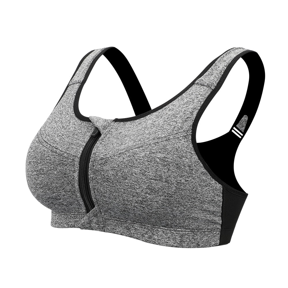 Chic Sports Bra Crop Top – Feminine Fitness & Gymwear Push-Up Support eprolo