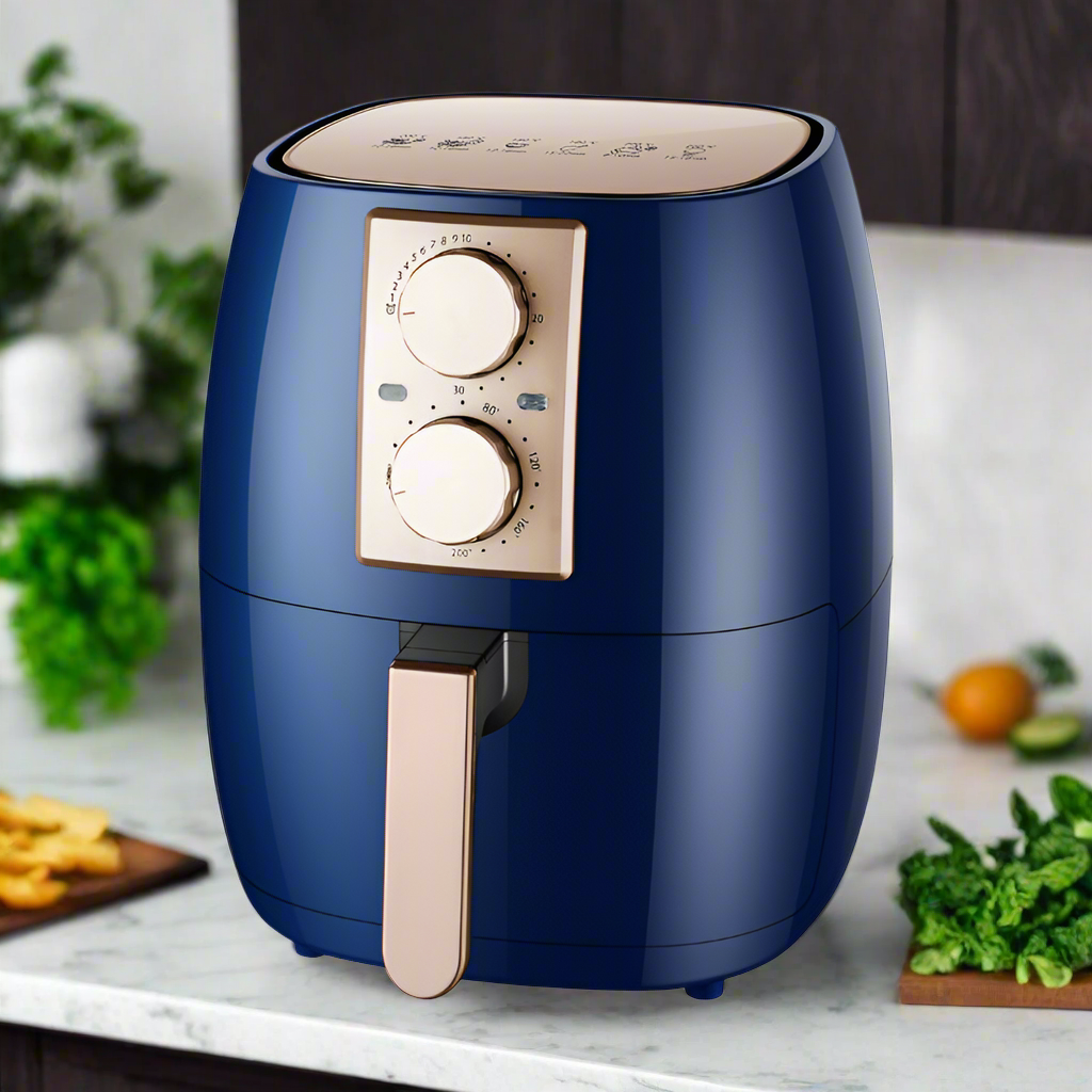 Visual Air Fryer Electromechanical Fryer Electric Oven Large Capacity Air Fryer 6L Multi-Function eprolo