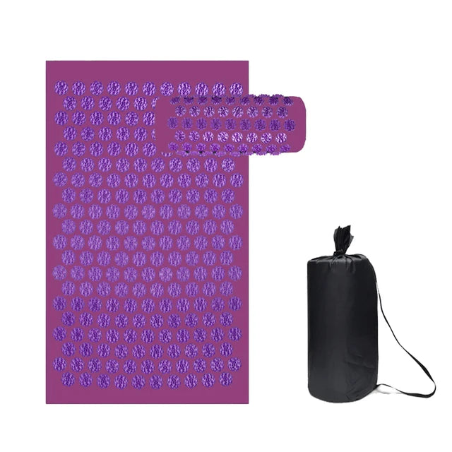 Acupressure Yoga Mat With Acupressure Pillow Global Choice Factory Store