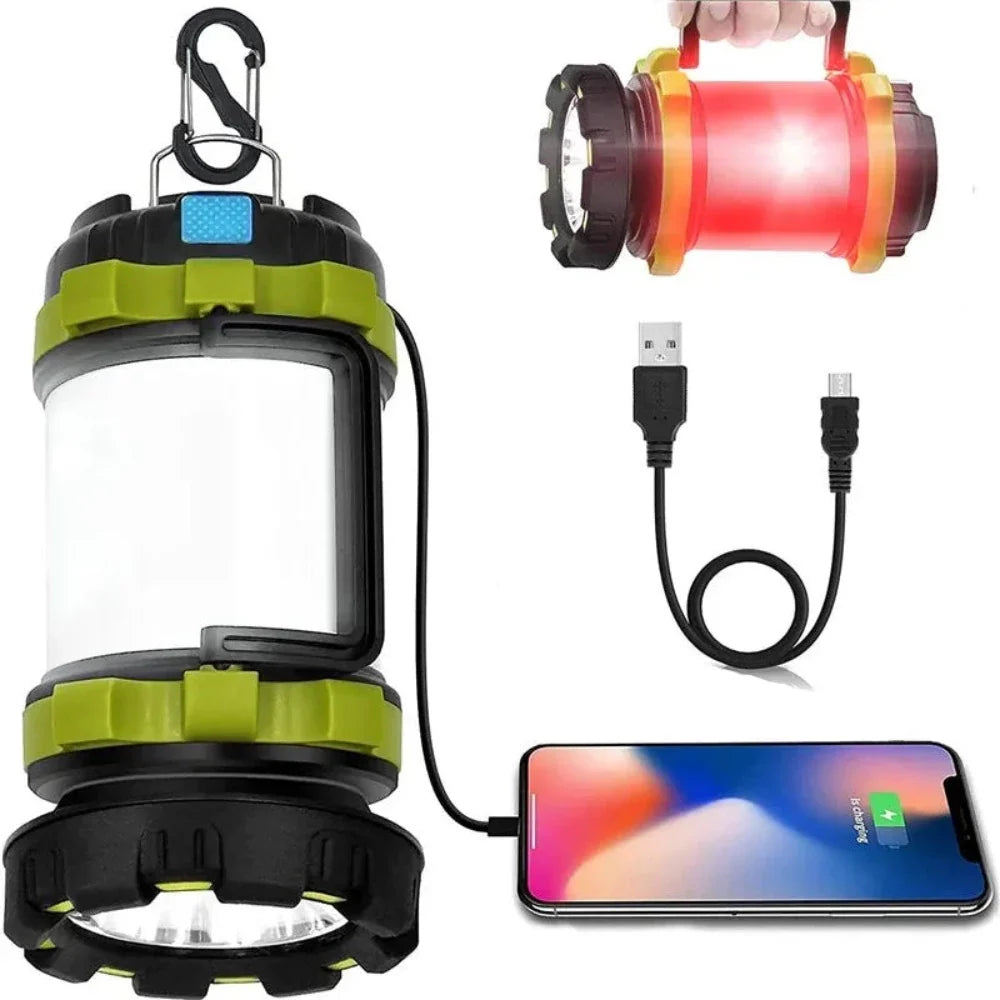 Waterproof LED USB Flashlight Lantern Asterism Mall Store