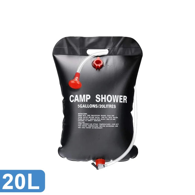 20L Outdoor Camping Hiking Solar Shower Bag/water bag BOFCONN Store