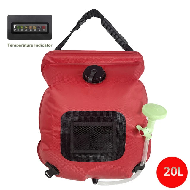 20L Outdoor Camping Hiking Solar Shower Bag/water bag BOFCONN Store