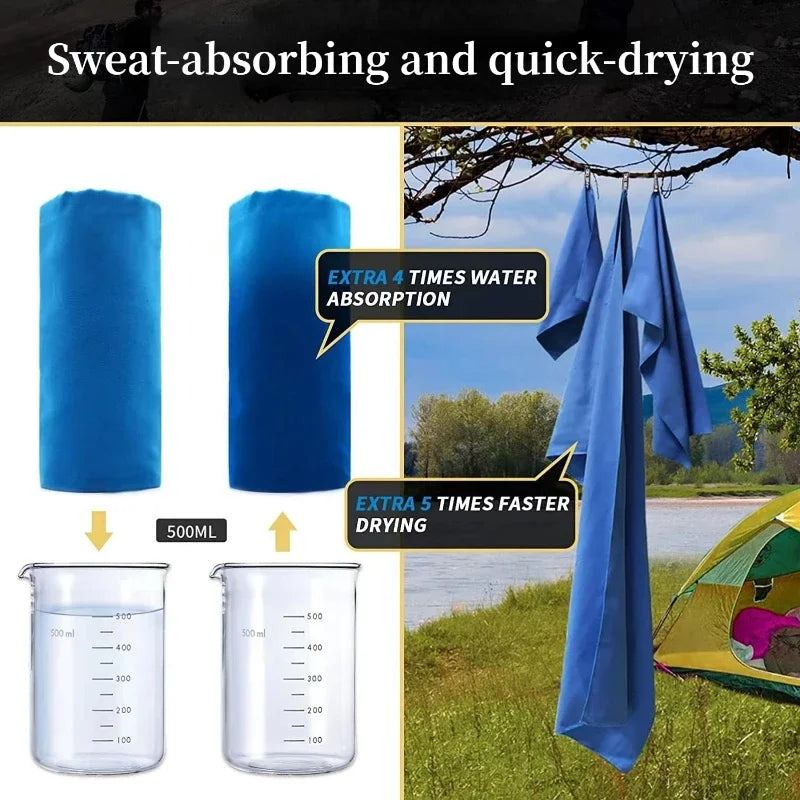 Microfiber Quick Dry Sports Beach Towel Outdoor Thick Travel Gymnastics Fitness Jogging Swimming Yoga Naturehike Sea Big Towel Shop911130166 Store