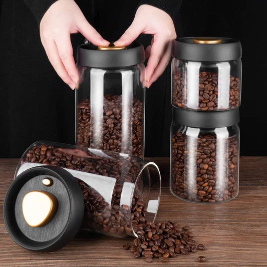 Vacuum Sealed Storage Canister PARACITY Coffee Store