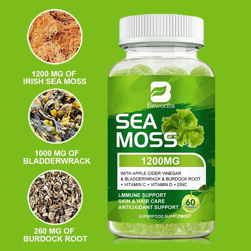 Minch Organic Sea Moss Gummies Empower Wellness Fitness