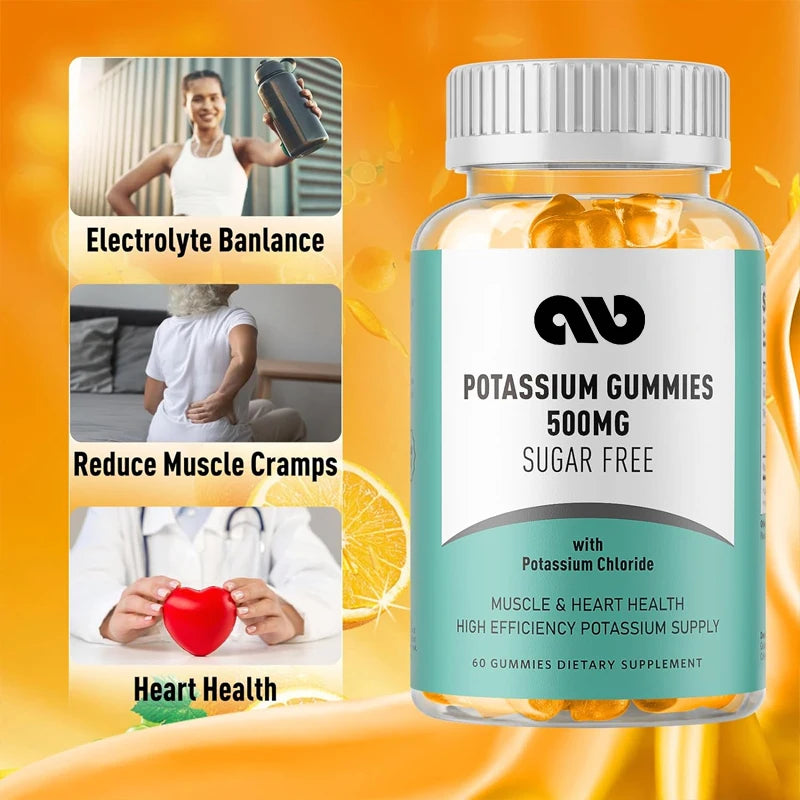 Heart & Muscle Potassium Gummies Empower Wellness Fitness