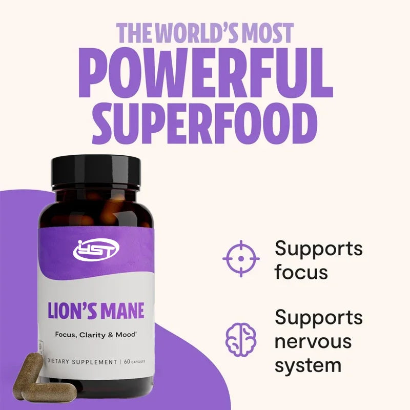 Lion's Mane Focus Gummies Empower Wellness Fitness