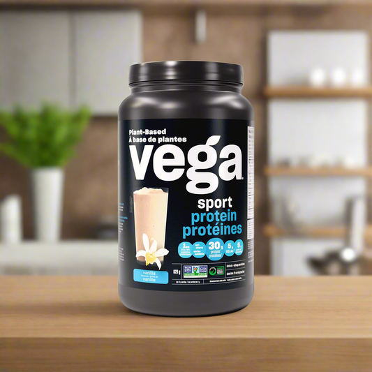Vega Sport Protein Vegan Protein Powder, Vanilla (20 Servings) BCAAs, Amino Acid, Keto Friendly, Tart Cherry, Gluten Free, Non GMO Pea Protein for Women and Men, 828 g (Pack of 1)(Packaging May Vary) Empower Wellness Fitness